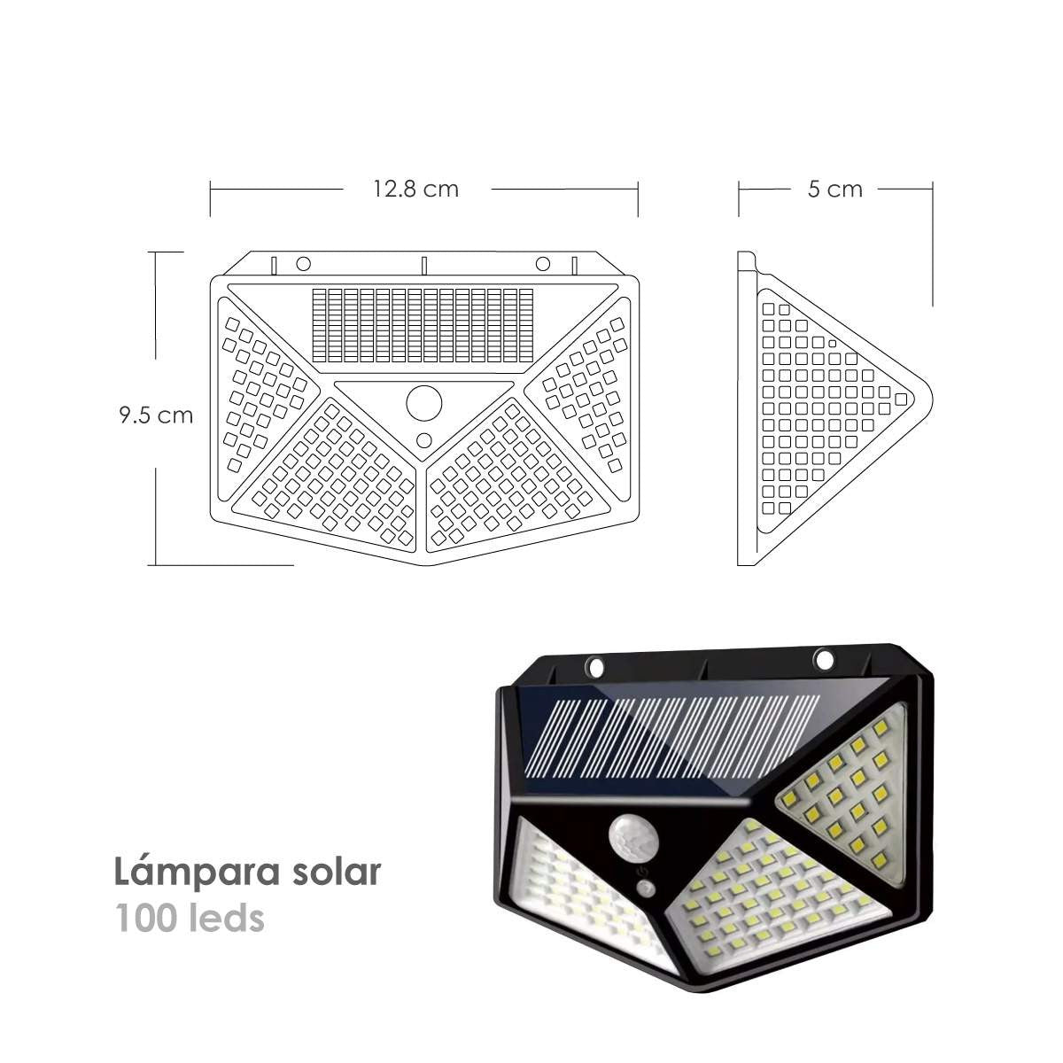 LÁMPARA  SOLAR LED™