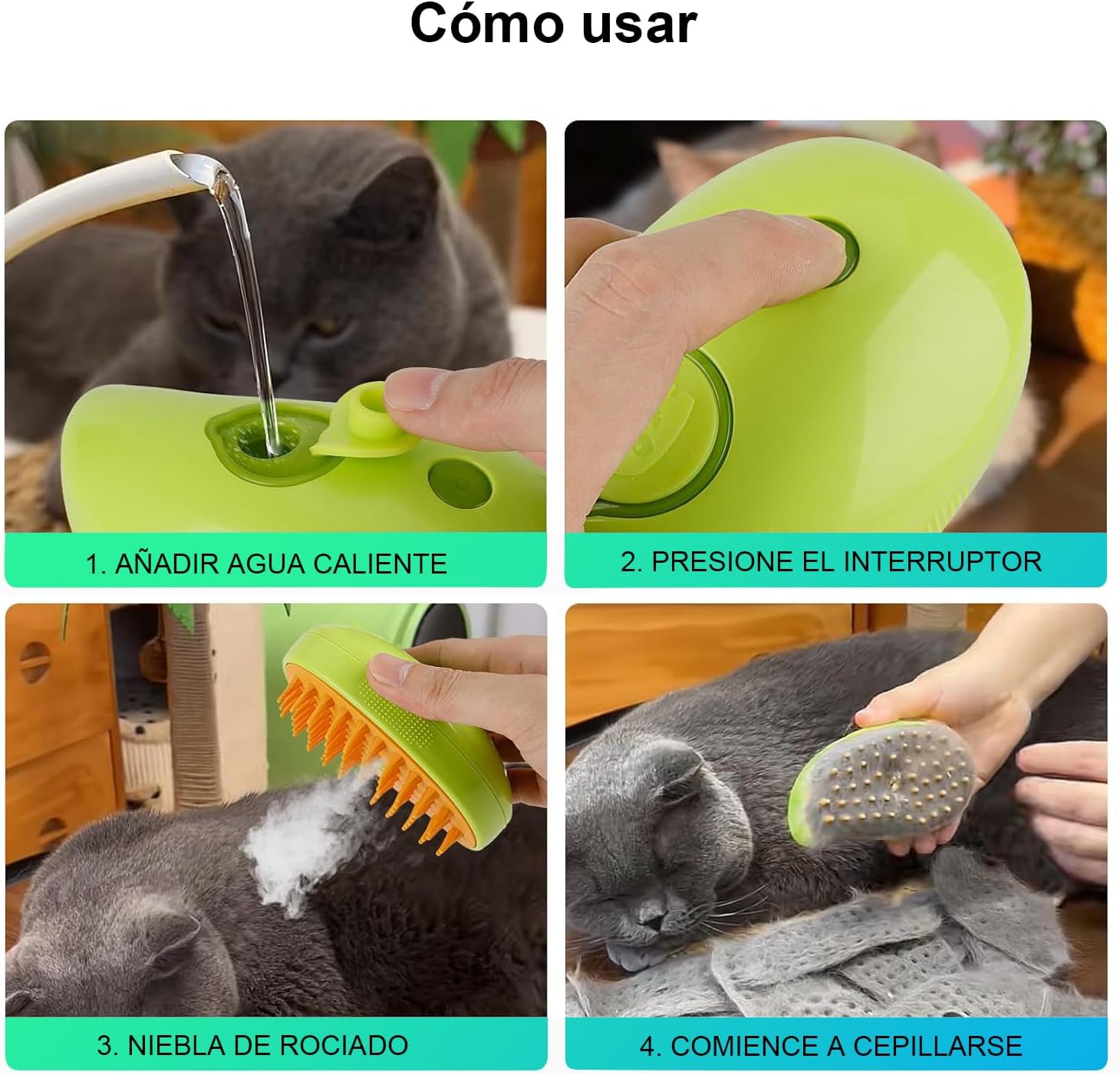 CEPILLO PARA MASCOTAS-PET BRUSH™