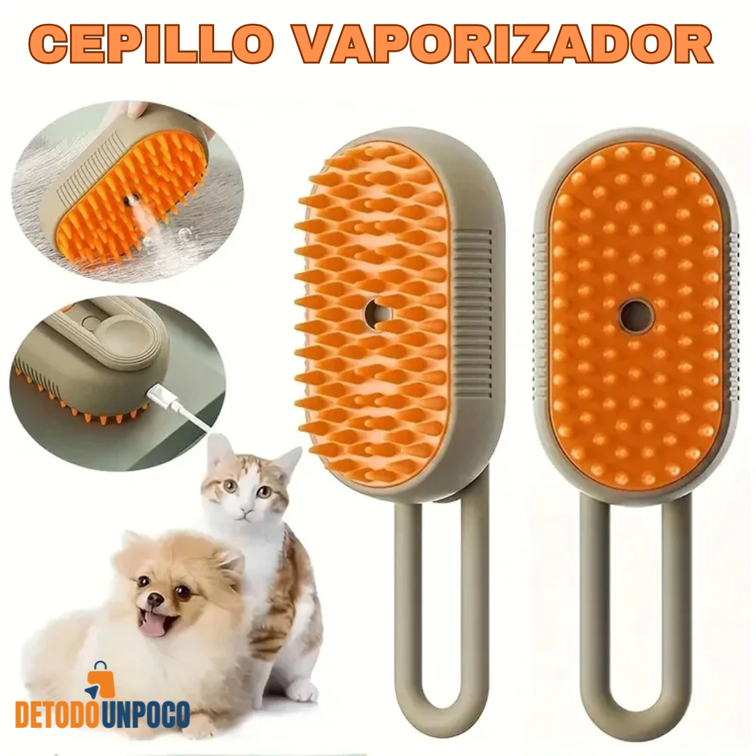 FURFRESH- CEPILLO VAPORIZADOR PARA MASCOTAS