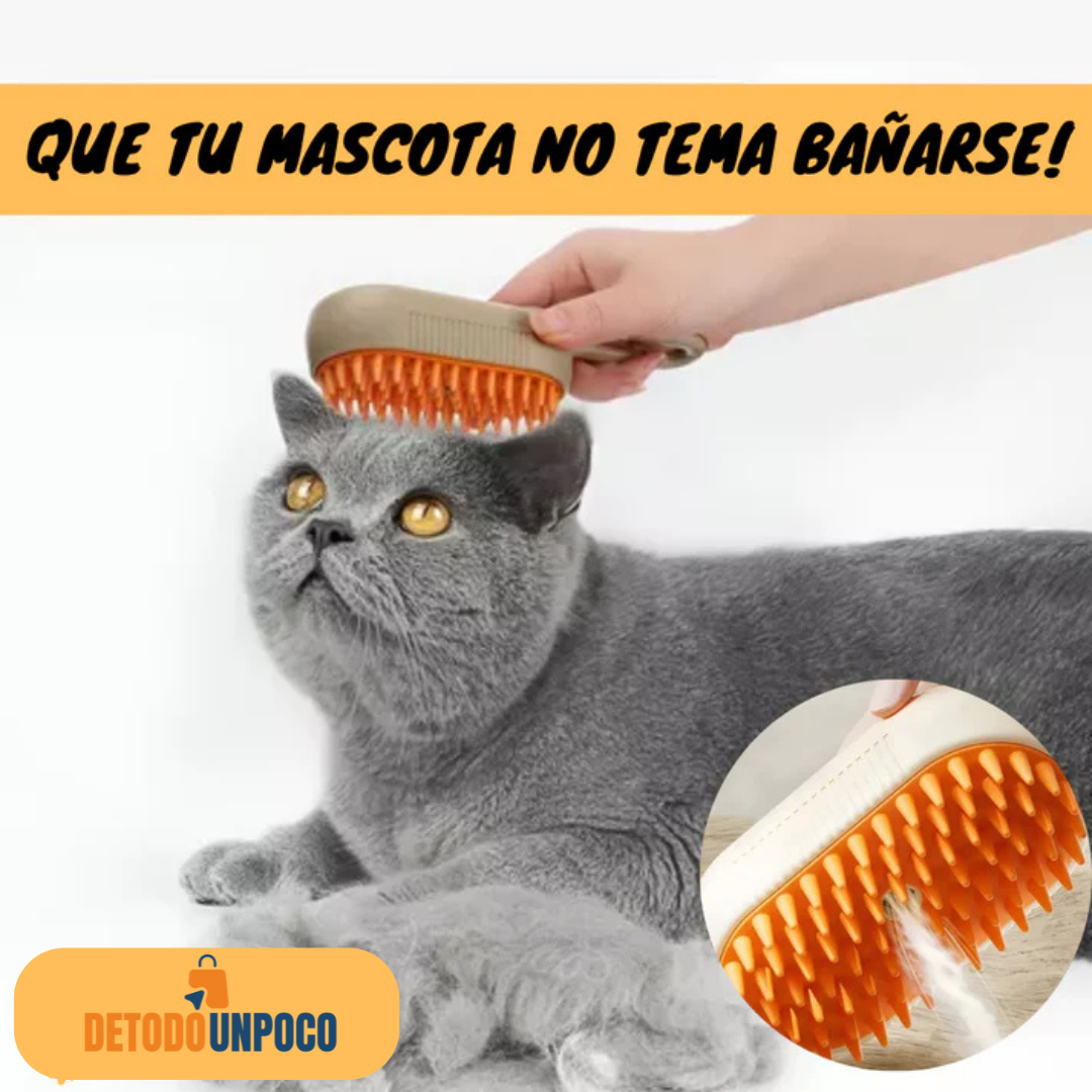 FURFRESH- CEPILLO VAPORIZADOR PARA MASCOTAS