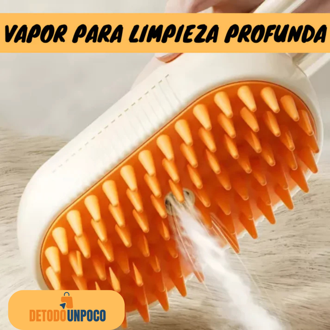 FURFRESH- CEPILLO VAPORIZADOR PARA MASCOTAS