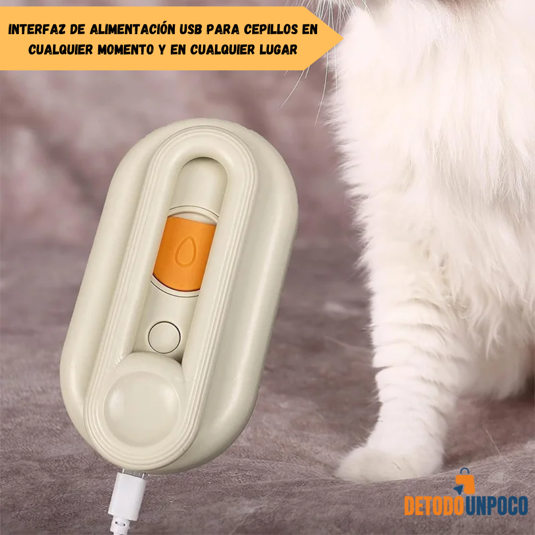 FURFRESH- CEPILLO VAPORIZADOR PARA MASCOTAS